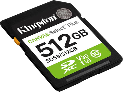 512GB SDXC CanvasGen3 150MBs C10 UHS-IU3