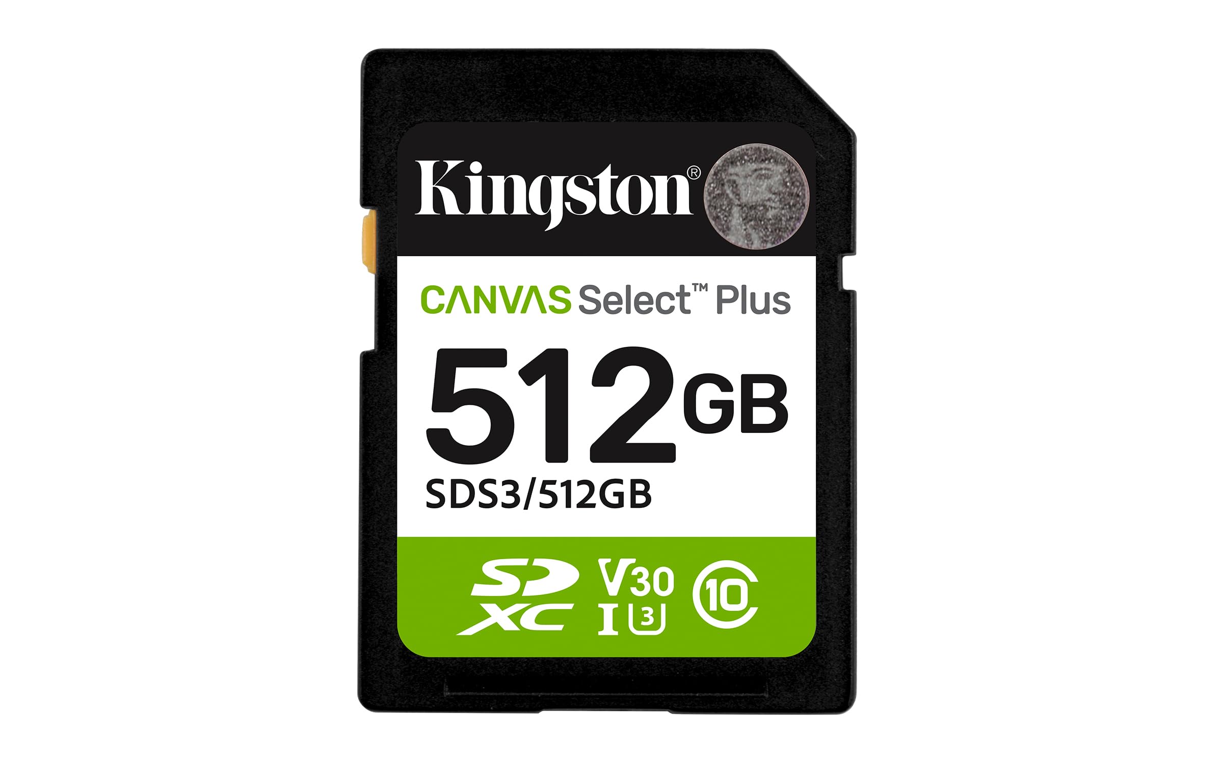 512GB SDXC CanvasGen3 150MBs C10 UHS-IU3