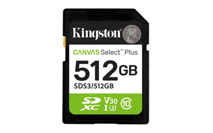 512GB SDXC CanvasGen3 150MBs C10 UHS-IU3