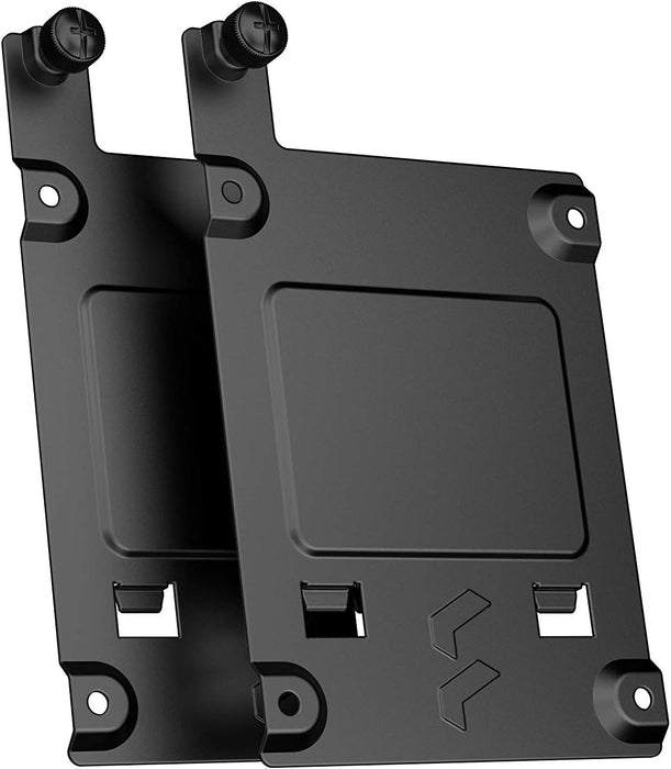 Fractal Design SSD Bracket Kit – Type B for Define 7 Series and Other Select Fractal Design Cases - Black (2-pack