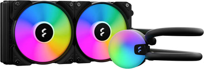 Fractal Design Lumen S24 RGB Aspect 12 RGB x2 AIO CPU Liquid/Water Cooler