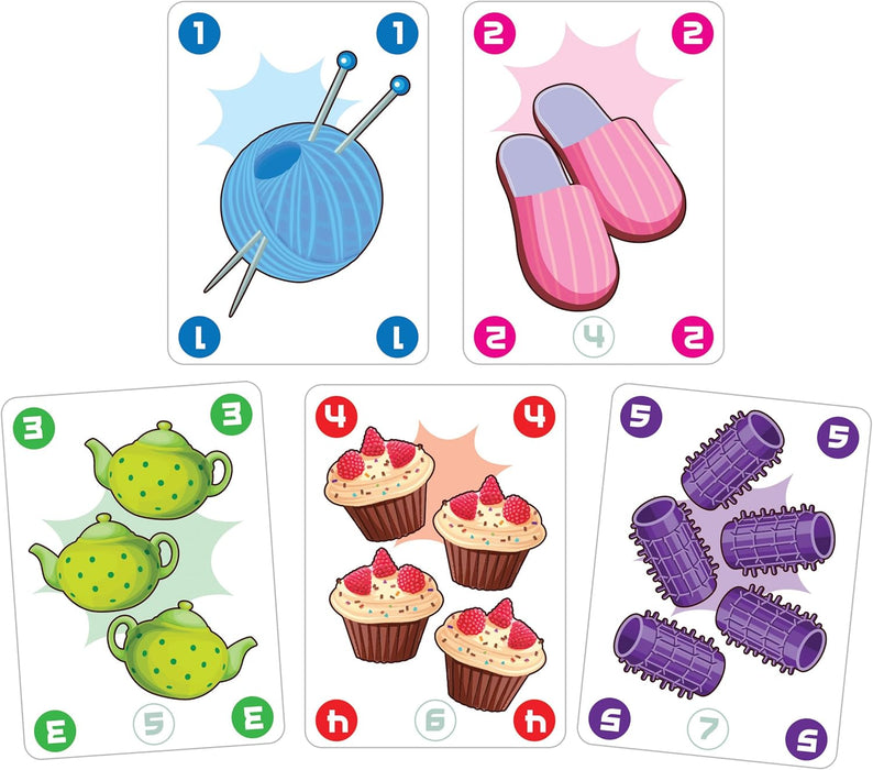 Outset Media Karate Grannies | Hilarious Clash Of Knitting And Martial Arts | Strategy Card Game For Ages 7 And Over