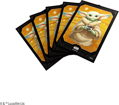 Gamegenic | Star Wars: Unlimited Premium Art Sleeves Set 5 - Grogu | Trading Card Accessory
