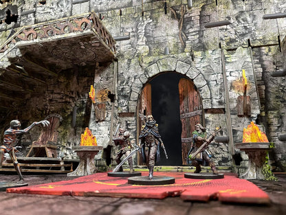 Battle Systems Great Hall of Khaarastad: Tabletop Gaming Terrain - Terrain Set - Fantasy - Unisex - Teen, Adult