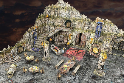 Battle Systems Great Hall of Khaarastad: Tabletop Gaming Terrain - Terrain Set - Fantasy - Unisex - Teen, Adult