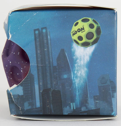 Waboba The Original Moon Ball - Hyper Bouncy Ball - All Ages Extreme Bounce and Fun - Perfect for Active Play and Outdoor Games - Black/Silver