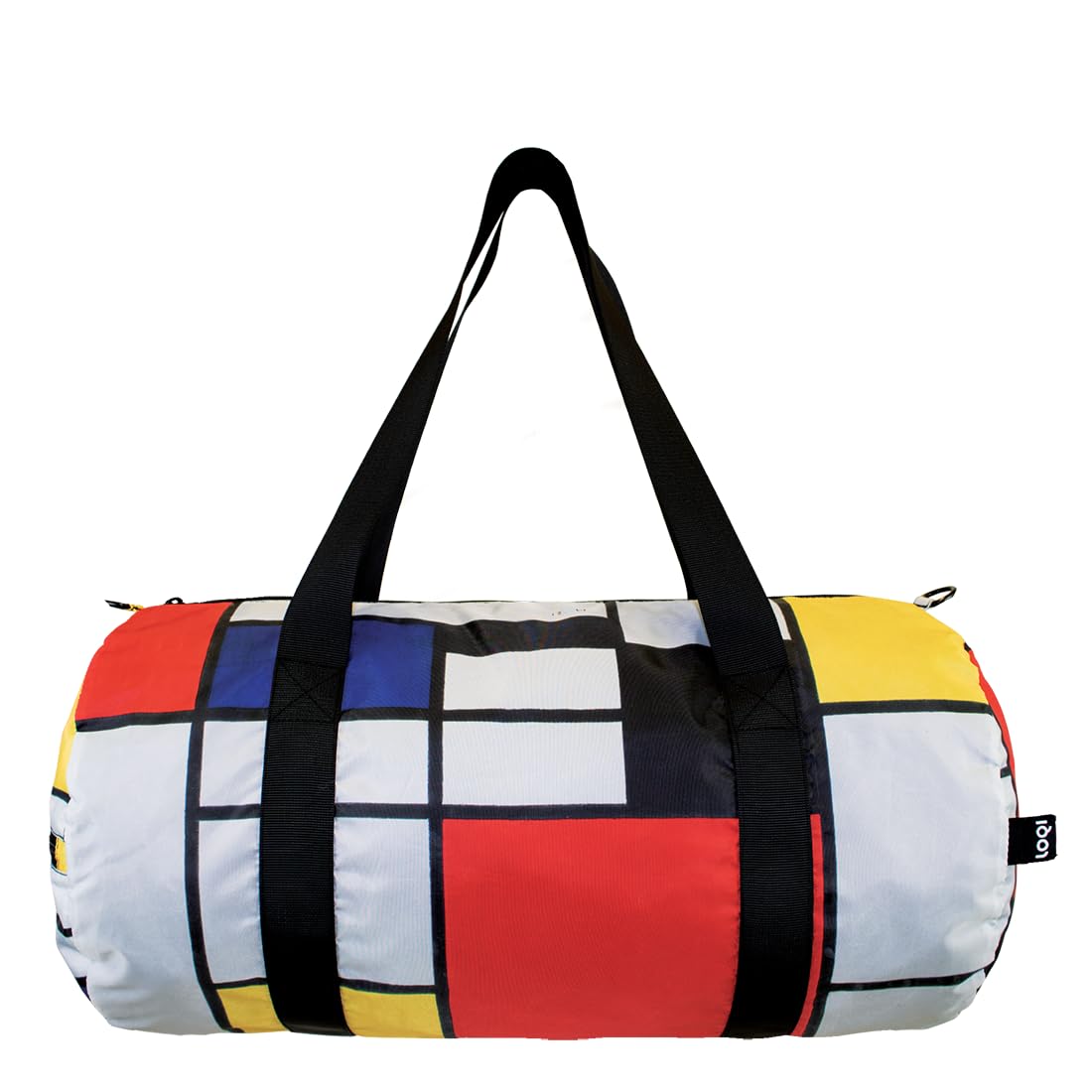 Loqi Piet Mondrian Composition With Red, Yellow, Blue And Black Weekender