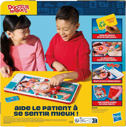 Dr. Maboul, Elektronisches Brettspiel mit All-in-One-Tragetasche, 2 Spielmöglichkeiten, 1+ Spieler, 10 Minuten