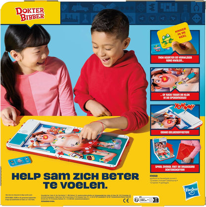 Doktor Bibber, elektronisches Brettspiel mit All-in-One-Tragekoffer - Niederländische Version