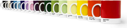 Copenhagen Design Pantone Porcelain Mugs 375 ml, Porcelain, Yellow 012, 8.4 x 8.4 x 12.1 cm , 101030012
