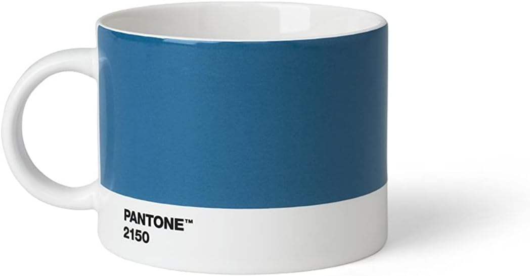 Copenhagen Design 101052150 PANTONE Cup, tea/coffee mug, fine china (ceramic), 475 ml, blue, 2150 C, Porcelain, one size