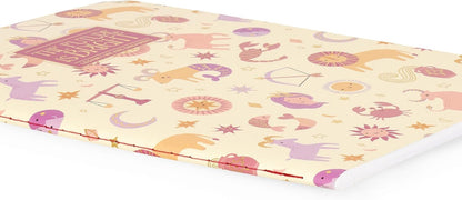 Legami - Zodiac B5 Large 7mm Ruled Notebook - FSC Certified Paper - 100 Pages Singer Dot Binding - 18.5 x 24.8 cm