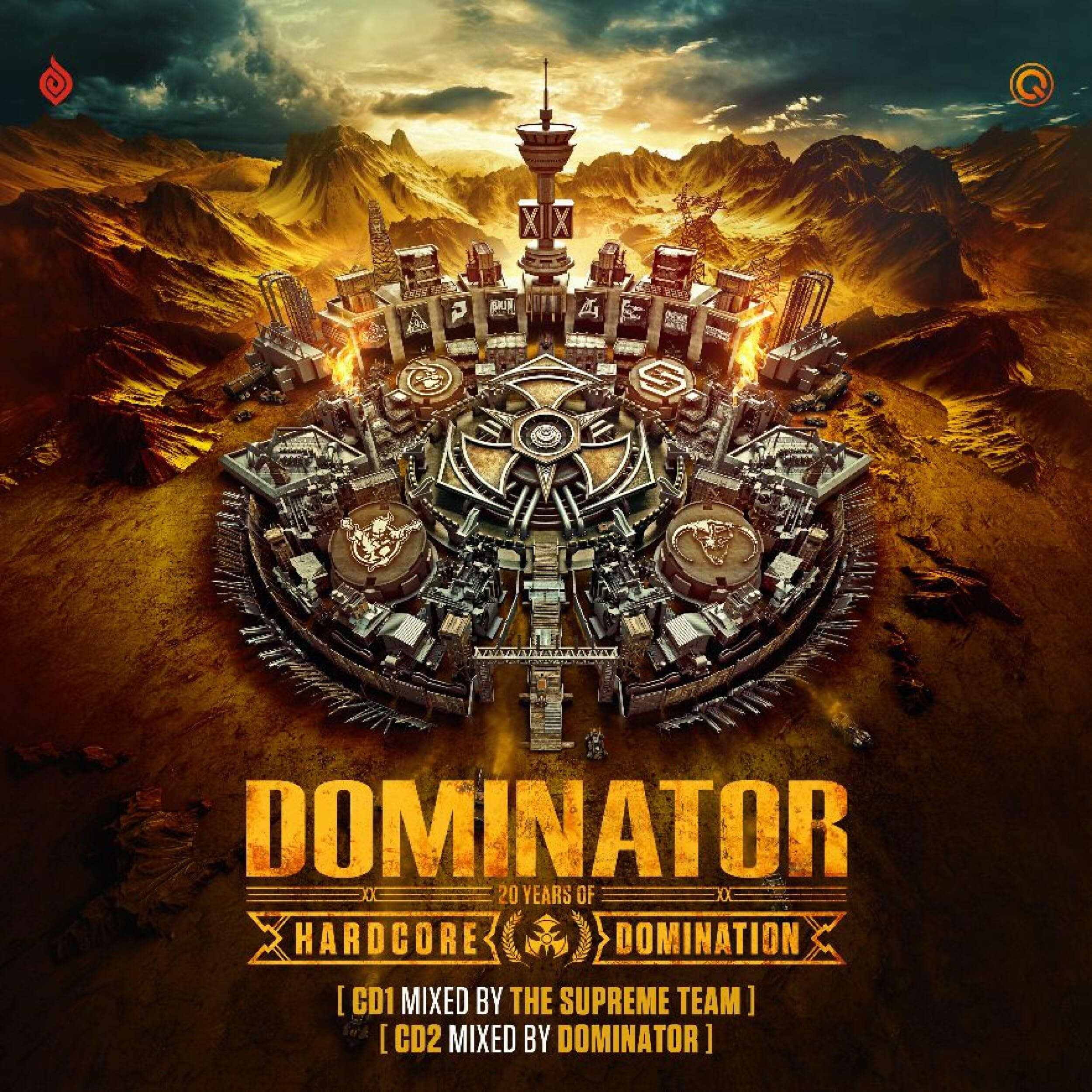 Various Artists - Dominator 2025: 20 Years Of Hardcore (2 Cd)