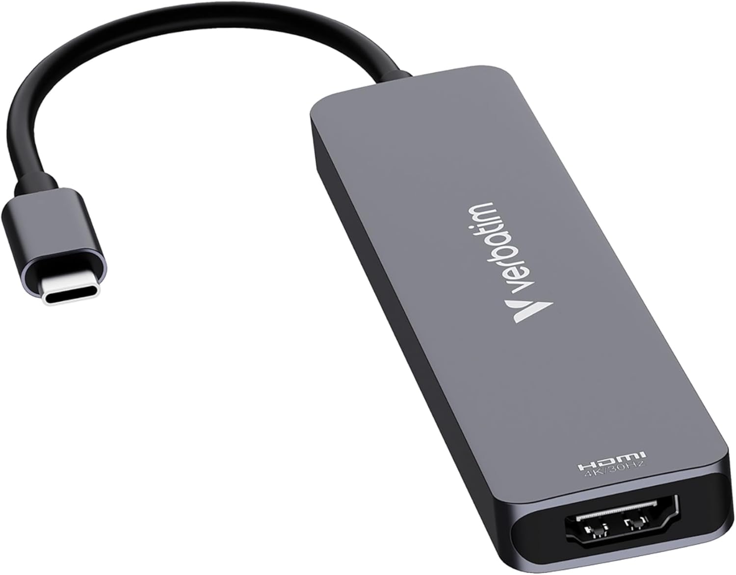 Verbatim 32158 hub di interfaccia USB 3.2 Gen 1 (3.1 Gen 1) Type-C 5000 Mbit/s Grigio