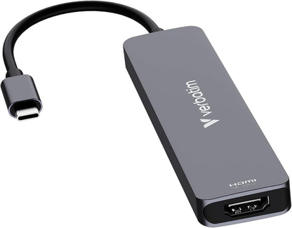 Verbatim 32158 hub di interfaccia USB 3.2 Gen 1 (3.1 Gen 1) Type-C 5000 Mbit/s Grigio