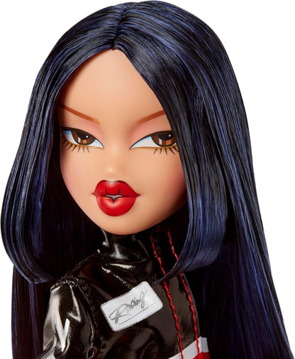 Bratz Scorchin' Jade - Includes 1 Fashion Doll, Comes with Outfit and Accessories, Moto-Inspired Dolls, Cute Toys for Girls, Red