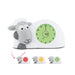 ZAZU Sam the Lamb Clock - Sleep Trainer Clock & Nightlight for Kids | Light Up Alarm Clock | Helps teach your child when to wake up with visual indicators | Adjustable Brightness | Auto off