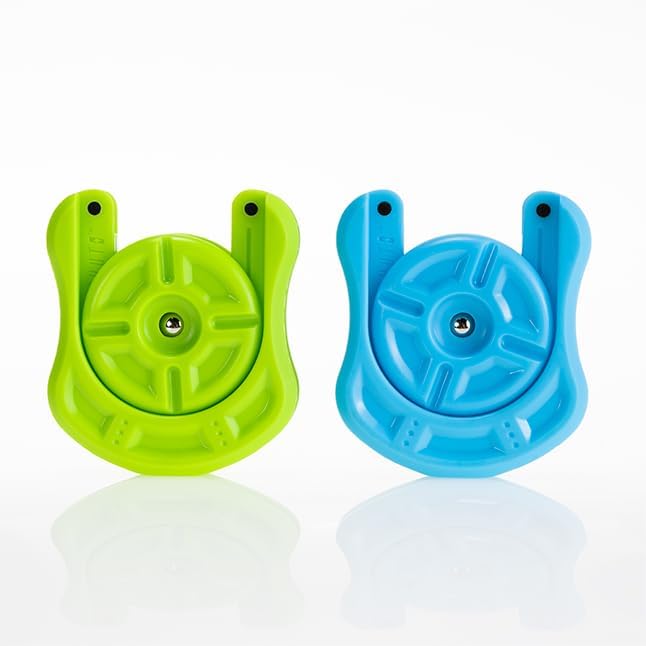 Fat Brain Toys Magshuto Knockout Rail, Head-to-Head Launcher Game, Fast-Paced Knockout Challenge, Hand-Eye Coordination Skill Toy for Kids and Families