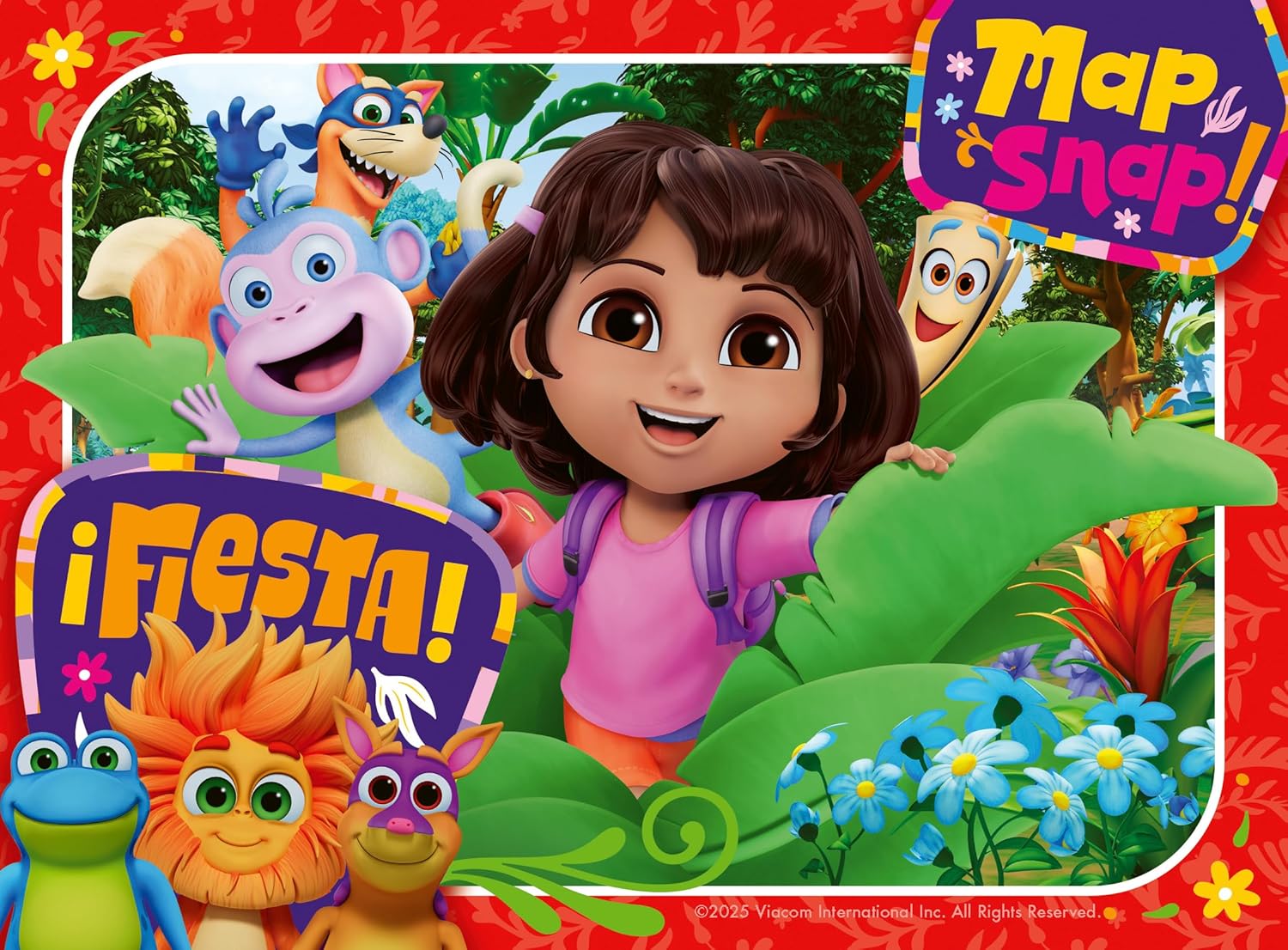 Ravensburger Dora 4 in a Box (12, 16, 20, 24 piece) Jigsaw Puzzles for Kids Age 3 Years Up 1+ Players Gifts for Children
