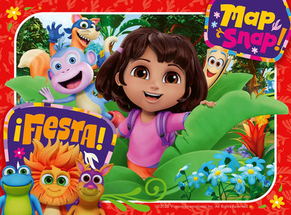 Ravensburger Dora 4 in a Box (12, 16, 20, 24 piece) Jigsaw Puzzles for Kids Age 3 Years Up 1+ Players Gifts for Children