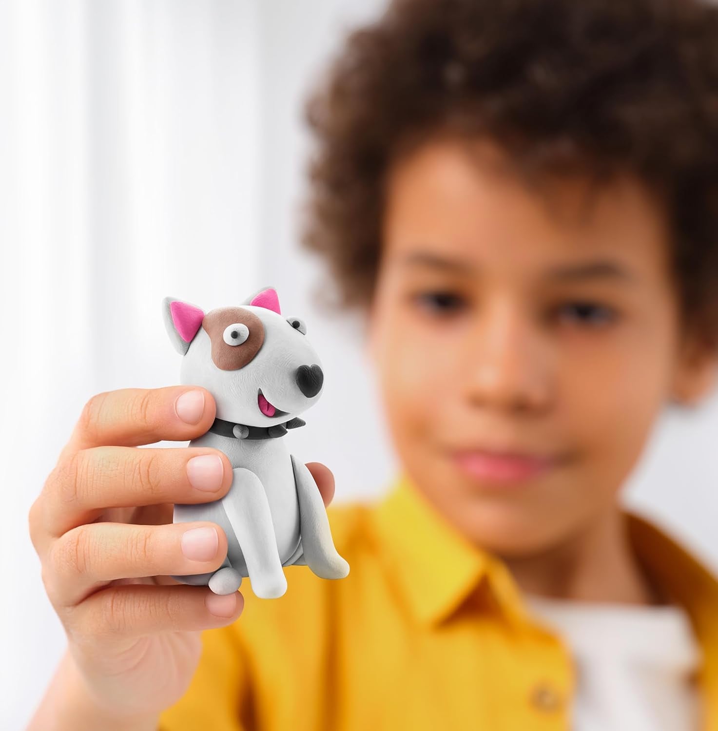 Hey Clay Dog Story 3 Pack - Bull Terrier, Shepherd, Yorkie