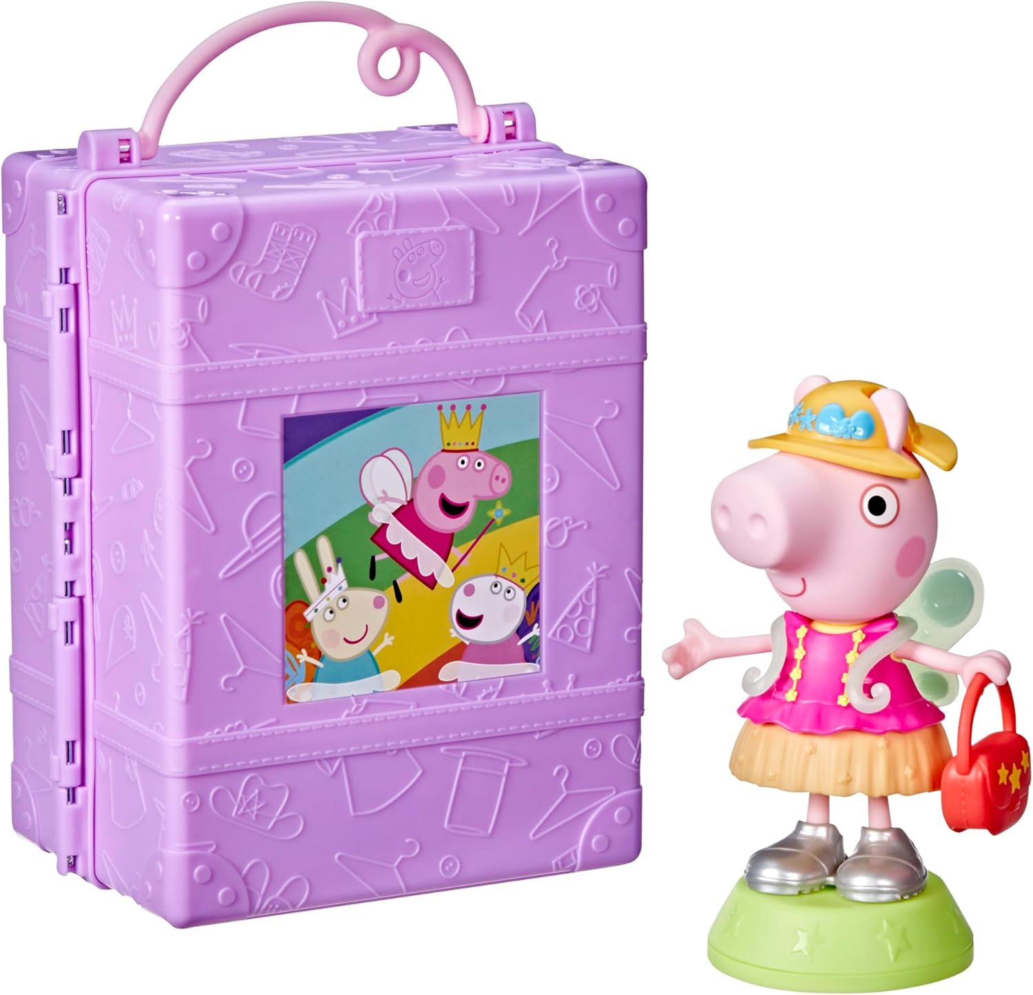 Peppa Pig Peppa's Dress-Up Wardrobe Playset, Pink