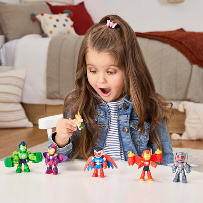 Marvel Iron Man and His Awesome Friends Pack Avengers en Armure, Pack de Figurines