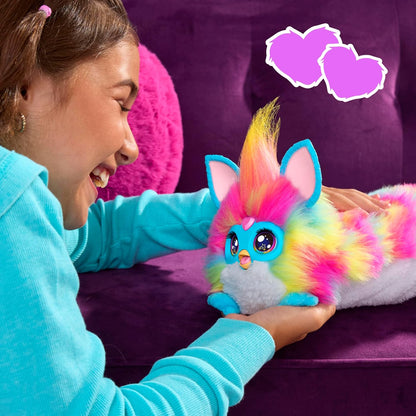 Furby Dj Furby Interactive Rainbow Electronic Plush Toy