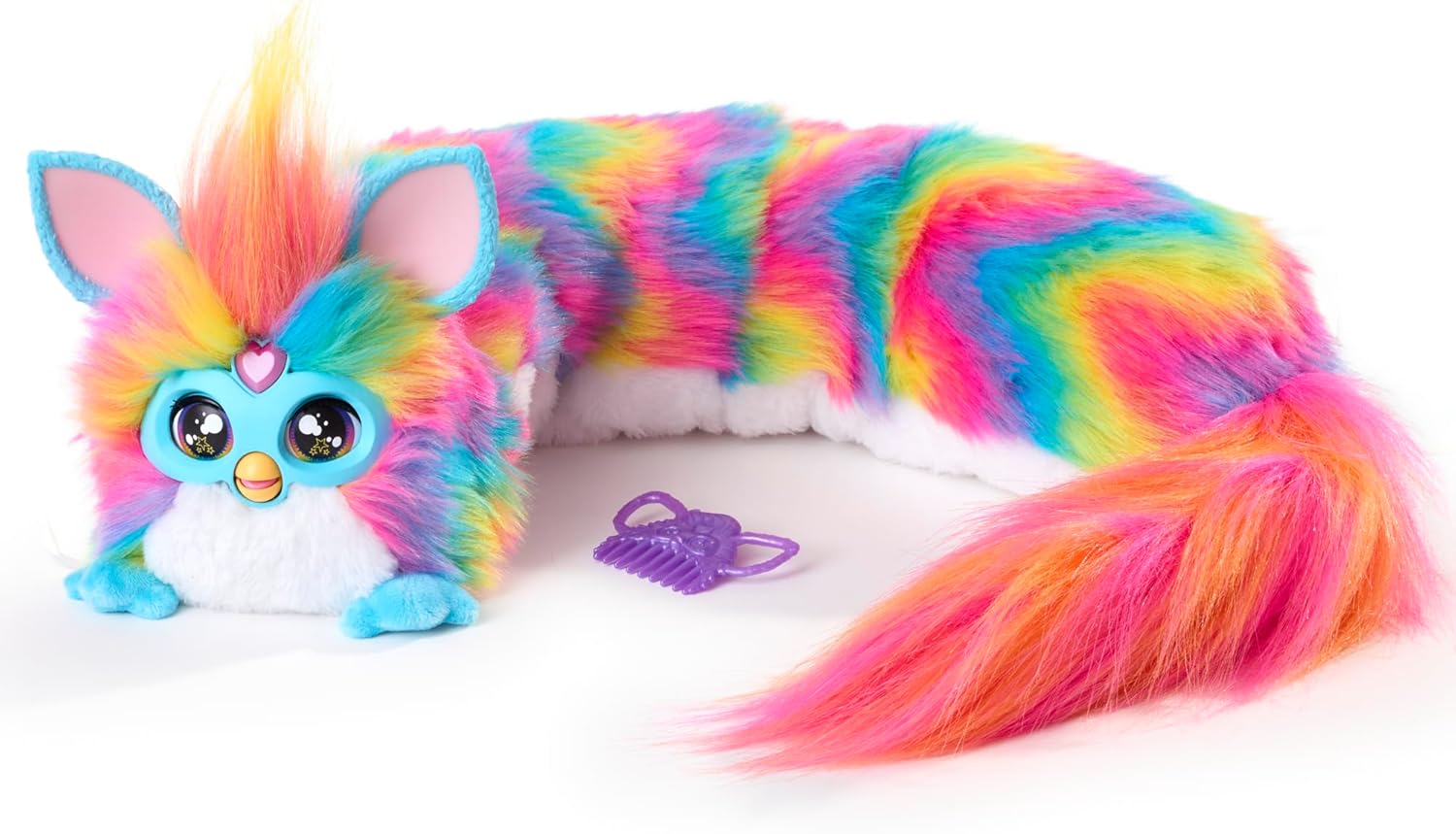 Furby Dj Furby Interactive Rainbow Electronic Plush Toy