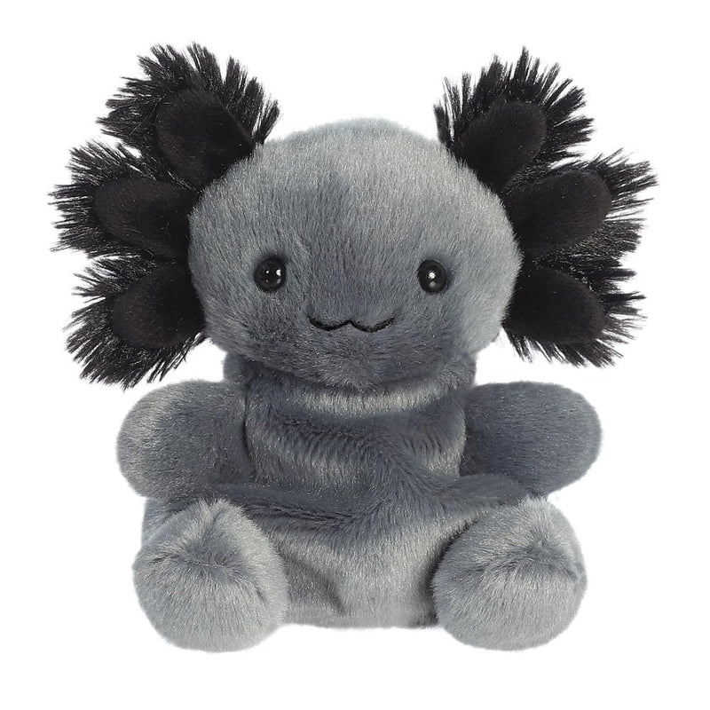 AURORA, 33875 Palm Pals Onyx Axolotl 5In, Soft Toy, Grey