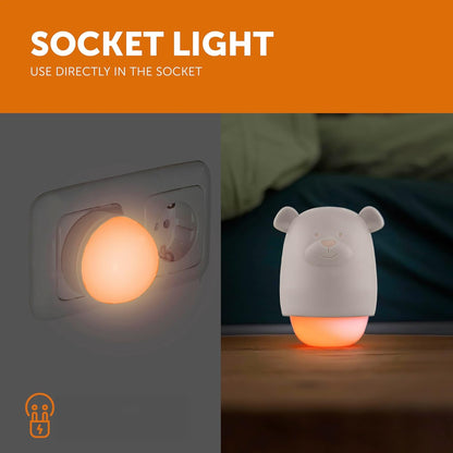 Zazu - BENNY Sensor Nightlight BROWN