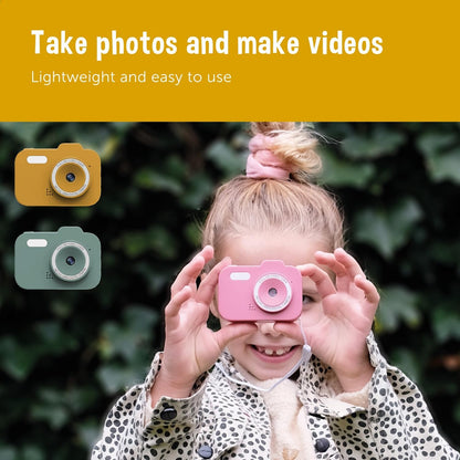 ZAZU Fun HD digitale camera voor kinderen, 1080p video, 2,0-inch display, oplaadbaar, draagbare kindercamera met grappige functies voor foto's en video's (groen