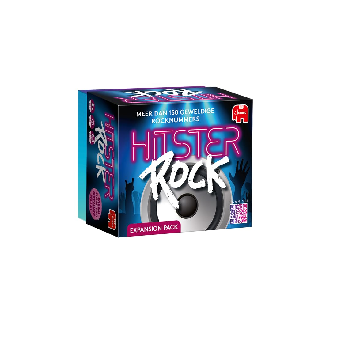 Hitster Rock Expansion, Expansion Set, Music Game, Action Game, Adult Board Game, Game with Music, Card Game from 16 Years, 2-10 Players, Party Game, Dutch