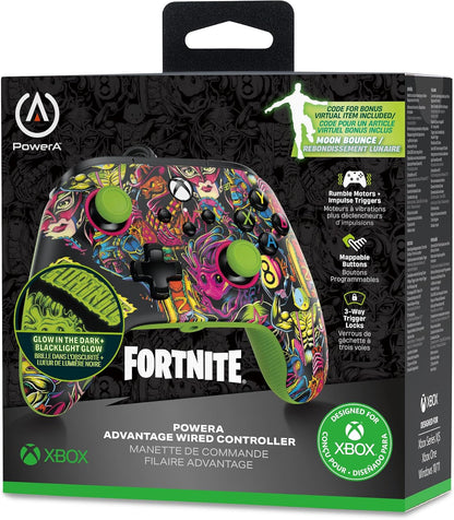 Advantage Wired Controller for Xbox Series X|S - Fortnite Glow
