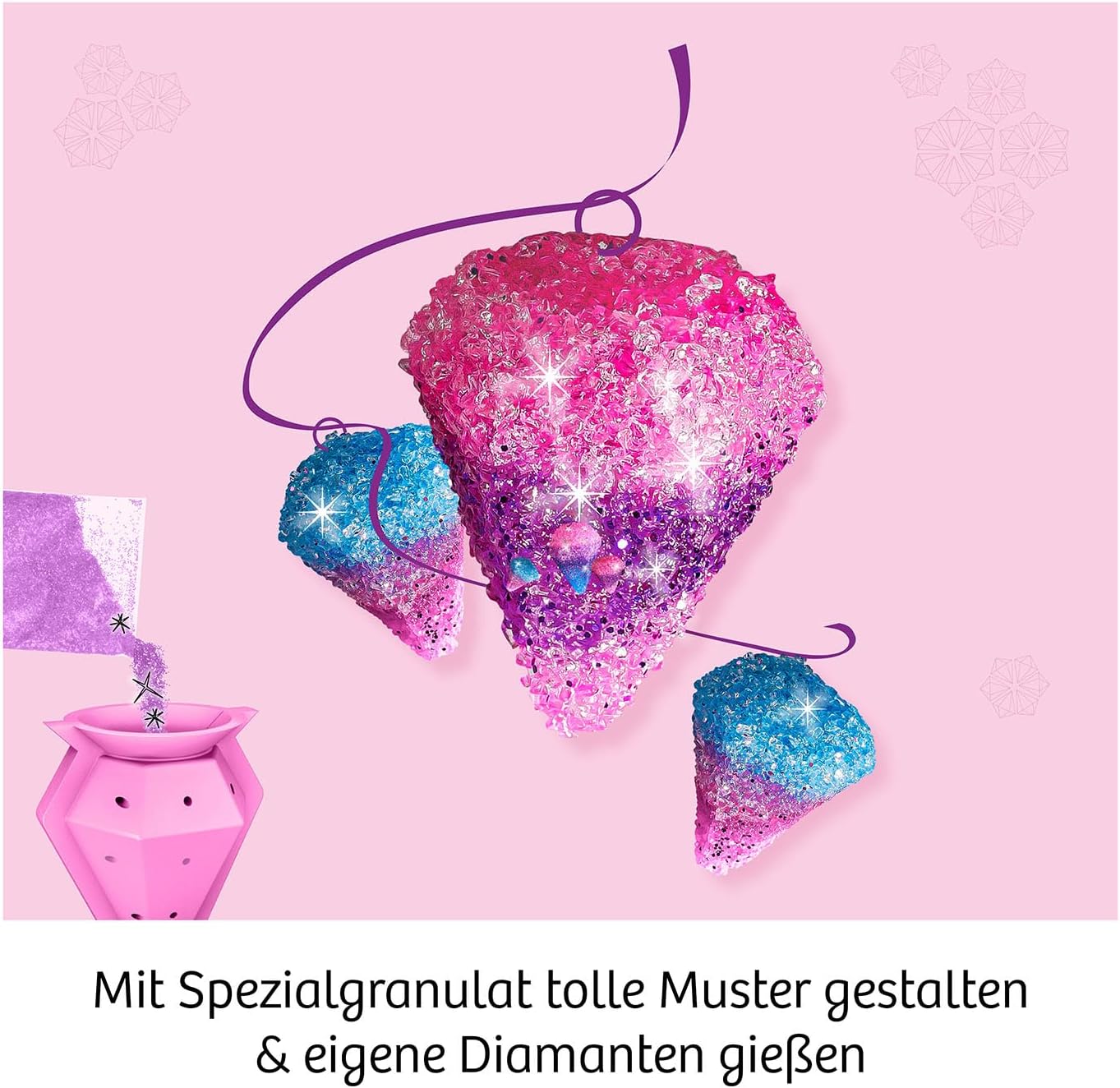 MBE Glitter Diamonds INT: Experimentierkasten