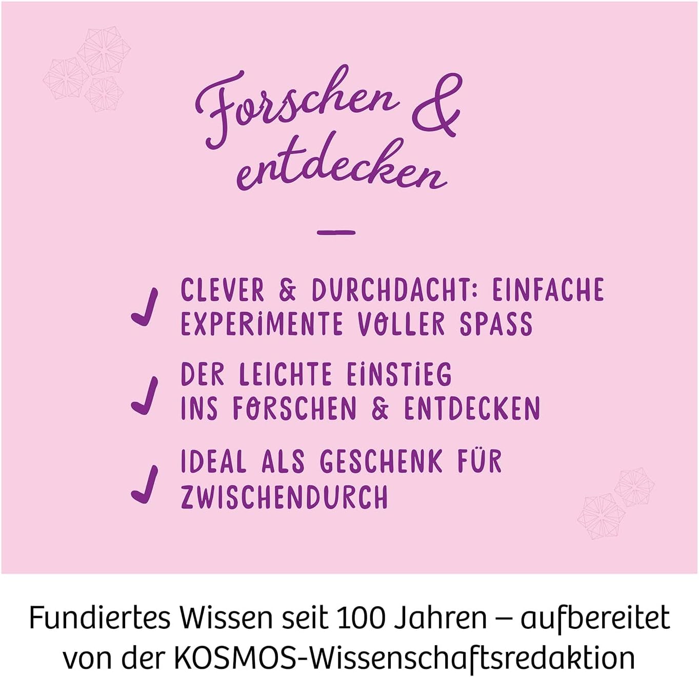 MBE Glitter Diamonds INT: Experimentierkasten