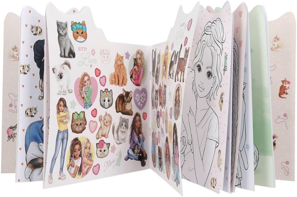 (Bundle ) Topmodel Kitty Colouring Book ( 0412713 )
