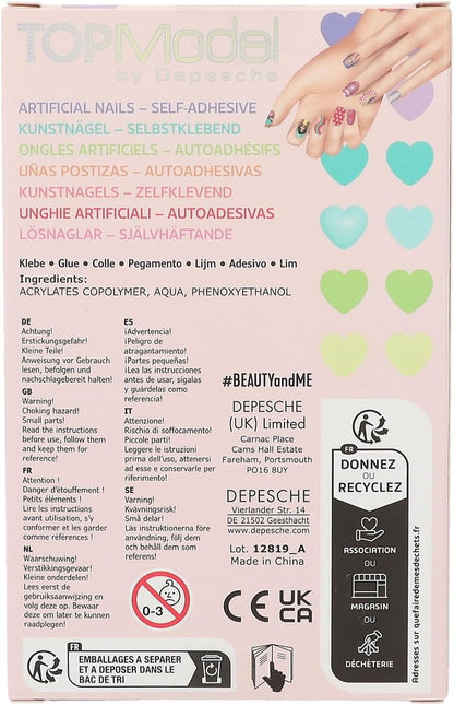 (Bundle)Topmodel - Topmodel Artificial Nails Flat - Neon (412819)