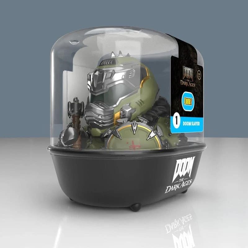 TUBBZ Erstausgabe: Doom The Dark Ages - Doom Slayer als Cosplaying-Gummiente Vinylfigur