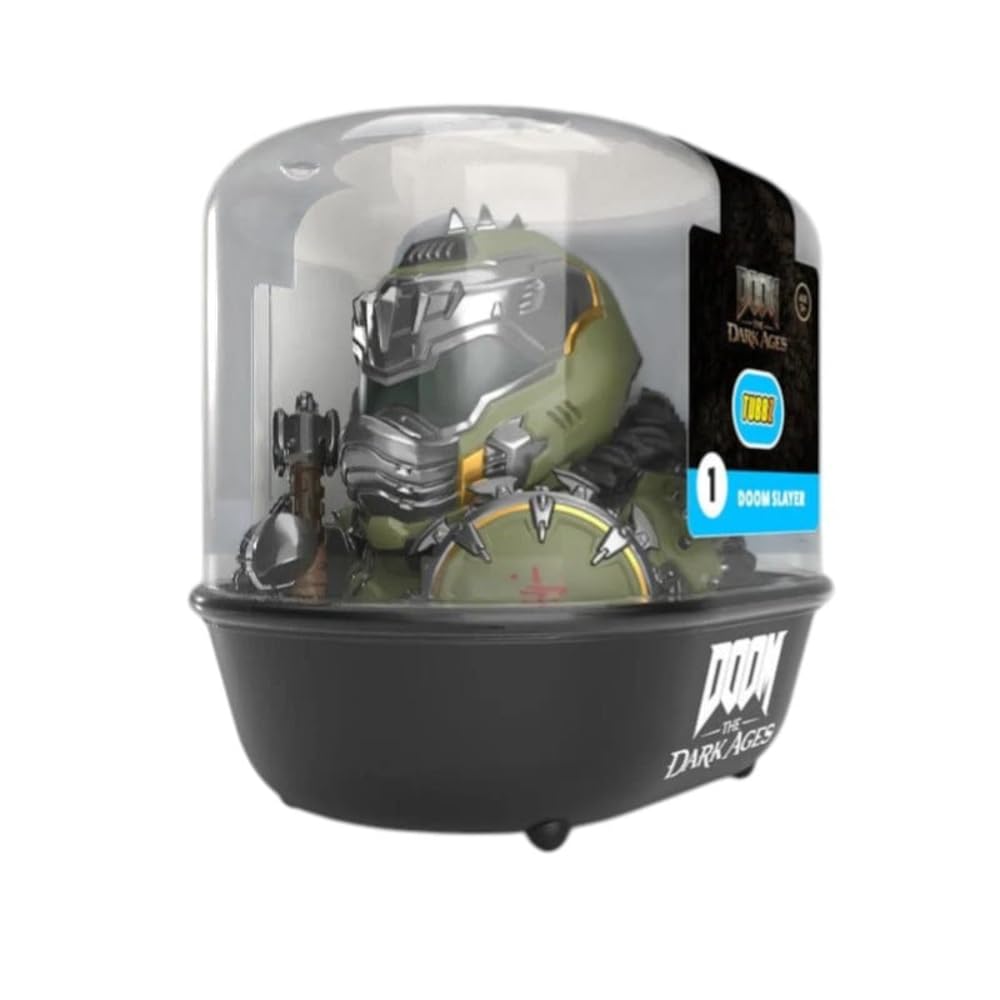 TUBBZ Erstausgabe: Doom The Dark Ages - Doom Slayer als Cosplaying-Gummiente Vinylfigur