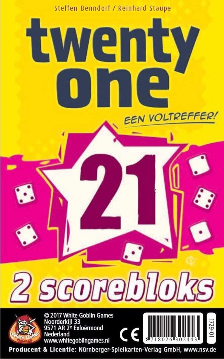 Twenty One Scorebloks (Uitbreiding)