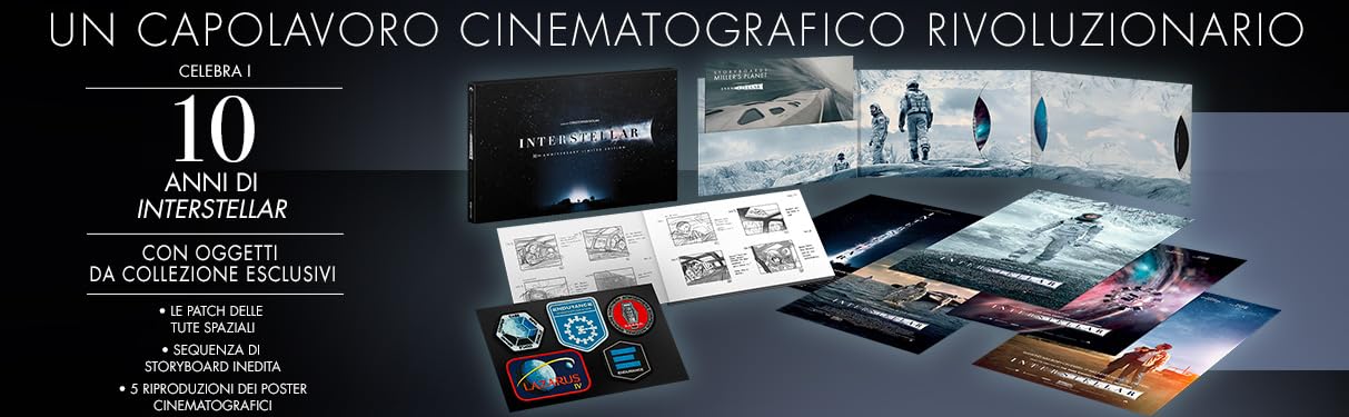 INTERSTELLAR 10TH ANNIVERSARY EDITION (4K Ultra HD + Blu-ray)