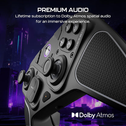 Turtle Beach Victrix Pro BFG Reloaded Wireless Gaming Controller Licensed for Xbox Series X|S, Xbox One & PC, Bluetooth, Fightpad Module, Hall-Effect Sticks/Triggers, Customizable Controls
