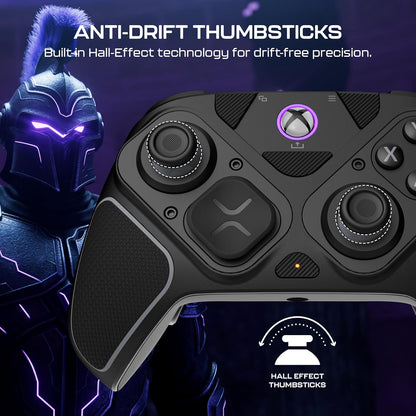 Turtle Beach Victrix Pro BFG Reloaded Wireless Gaming Controller Licensed for Xbox Series X|S, Xbox One & PC, Bluetooth, Fightpad Module, Hall-Effect Sticks/Triggers, Customizable Controls