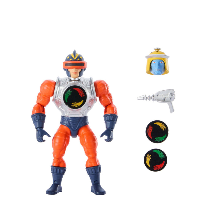 Masters of the Universe Origins Action Figures Sketchbook Series Sy-Klone, 5.5-inch 1980s Villain Human Tornado, Detailed Design & Posability, JFX02