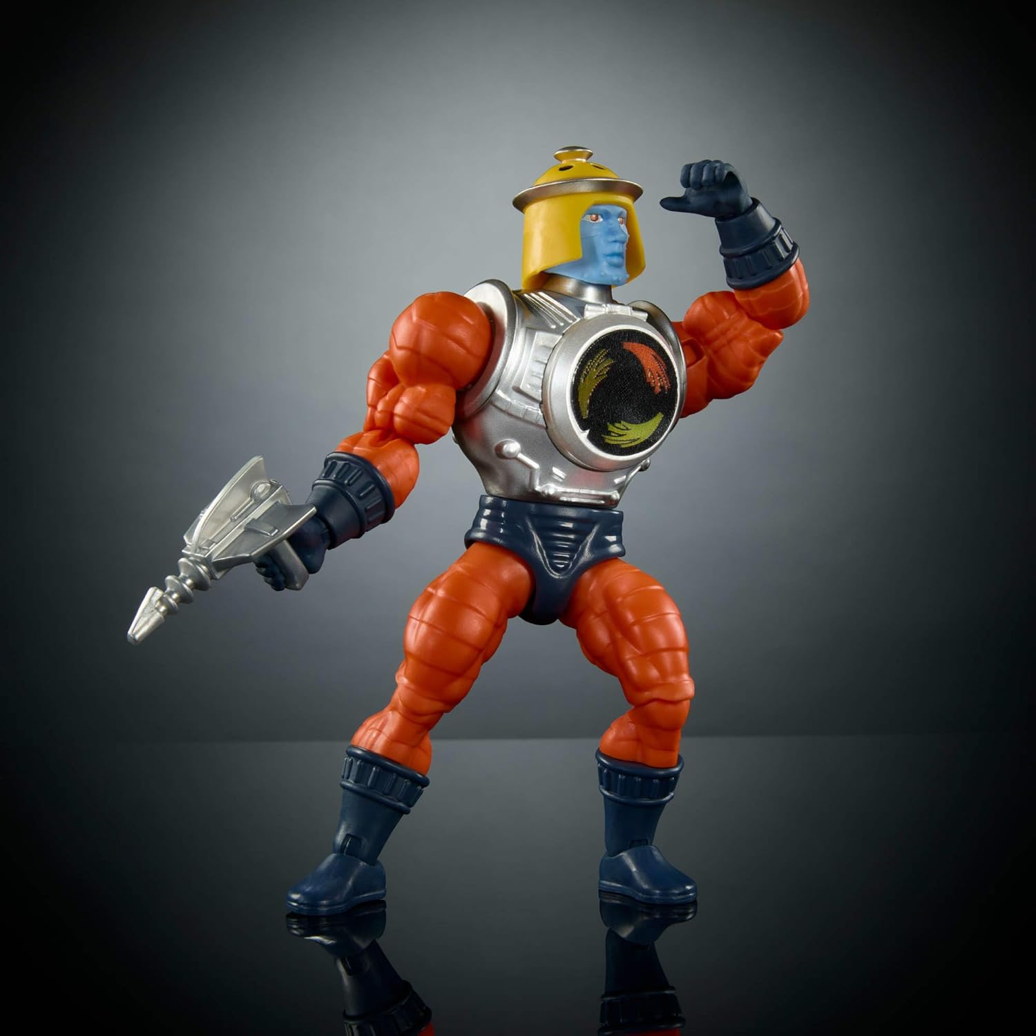 Masters of the Universe Origins Action Figures Sketchbook Series Sy-Klone, 5.5-inch 1980s Villain Human Tornado, Detailed Design & Posability, JFX02