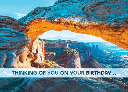 Greeting Cards Assortment Box - Vibrant Views (KJV) - Birthday Greeting Cards - Christian Greeting Cards Assortment with Envelopes - Bible Verse Cards - Scripture Cards with Bible Verses - Box of 12