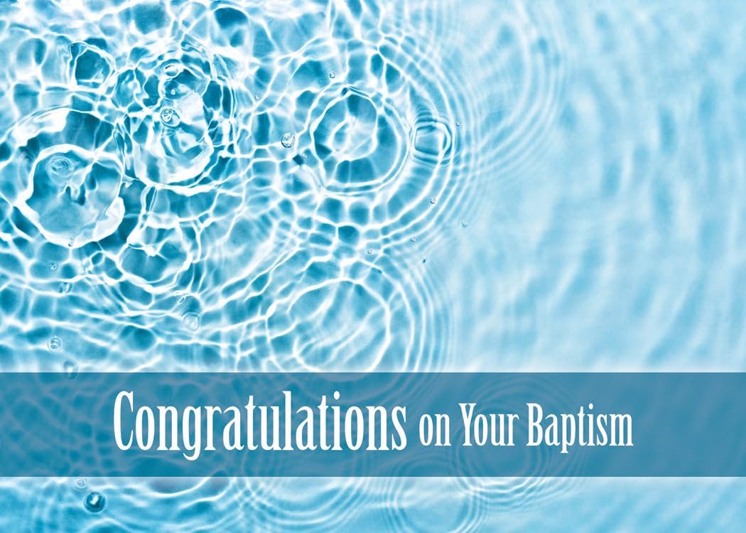 WARNER PRESS EVERYDAY A NEW LIFE - BAPTISM - KJV Scripture - G3654