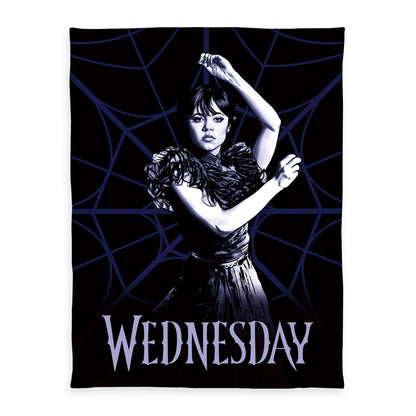 Herding Wednesday Fleece Blanket, Approx. 130 x 170 cm, 100% Polyester