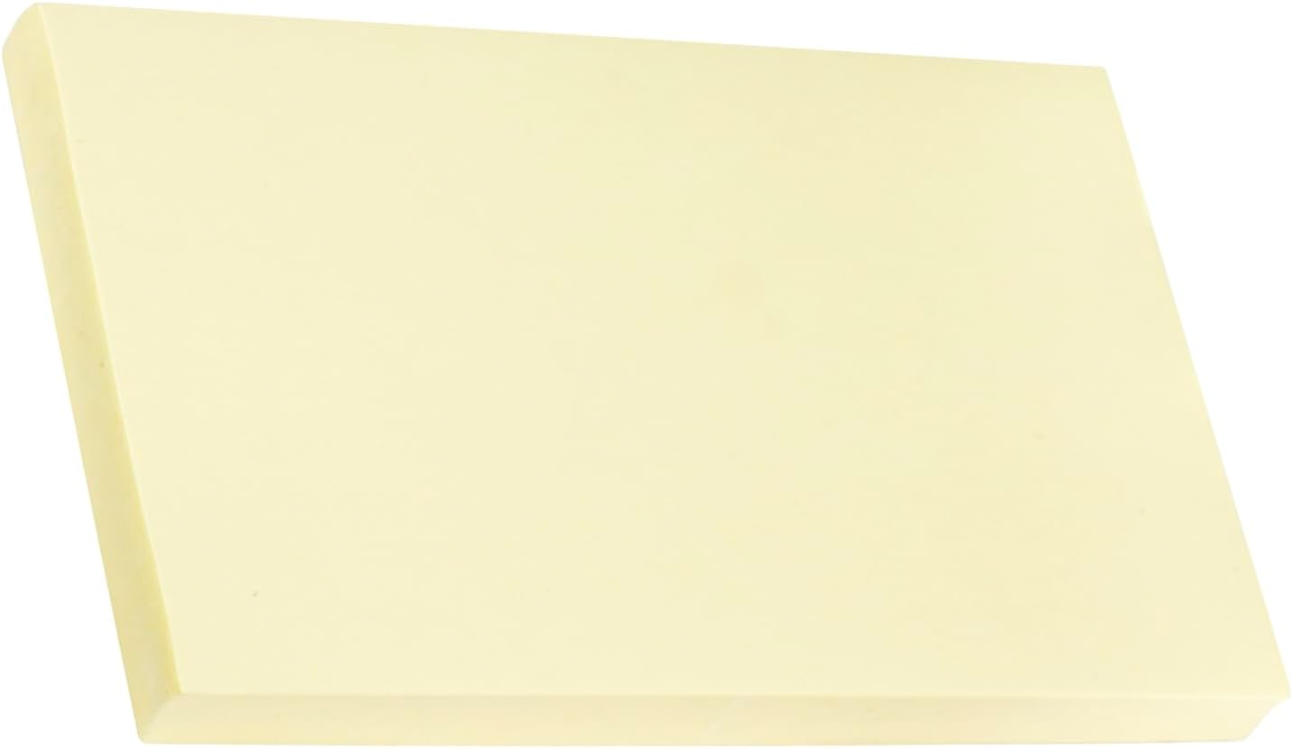 Post-it Notes, Canary Yellow, Pack of 10 Pads, 100 Sheets per Pad, 76 mm x 127 mm, Cardboard Pack, 100% PEFC - Self-Stick Notes for Note Taking, to Do Lists & Reminders